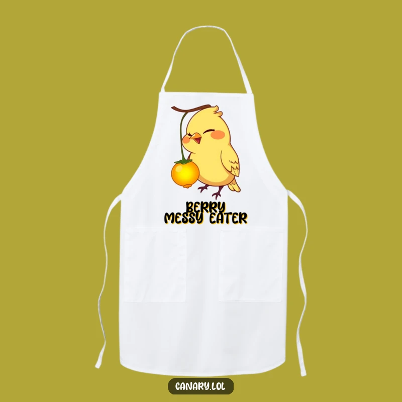 Funny Mischievous Canary Bird Apron - Chef's Funny Gift for Kitchen Fun