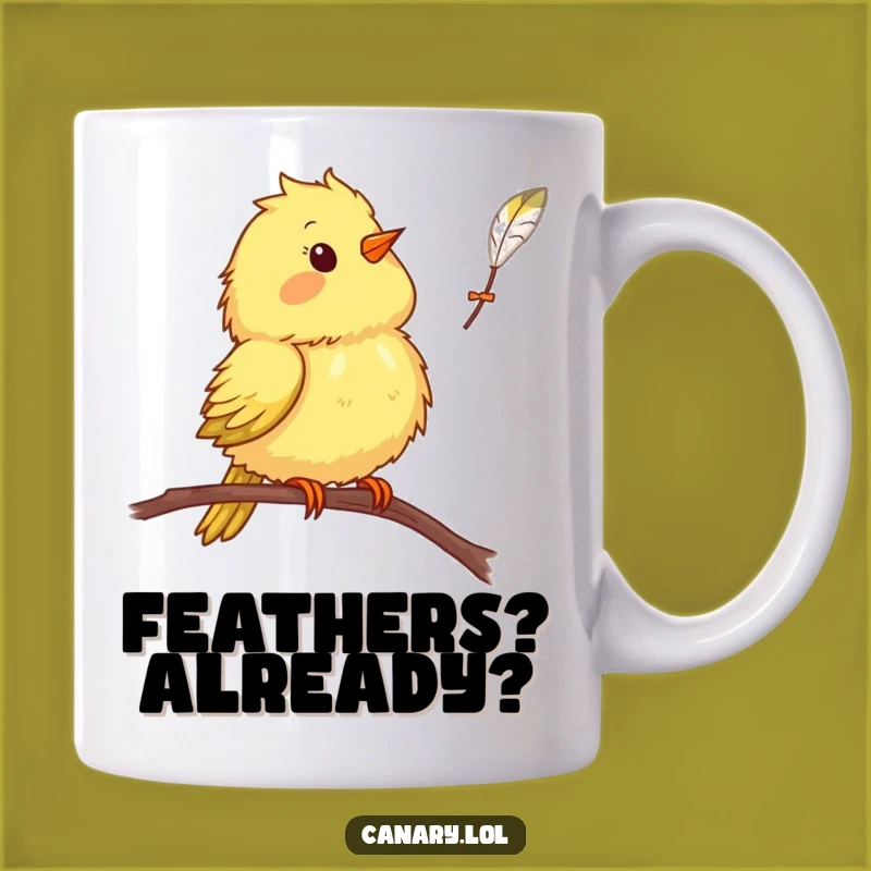 Funny Canary Bird Surprise Mug: A Hilarious Gift for Bird Lovers Who Love a Laugh