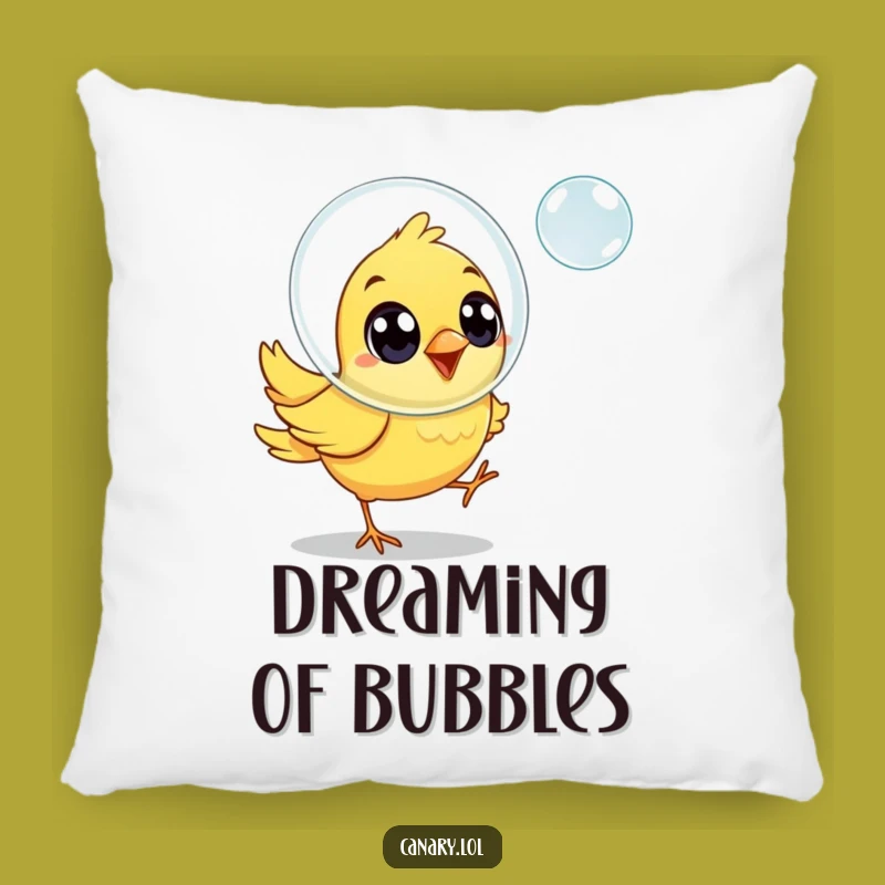 Funny Joyful Canary Bird Pillow - Soft Funny Gift for Happy Dreams