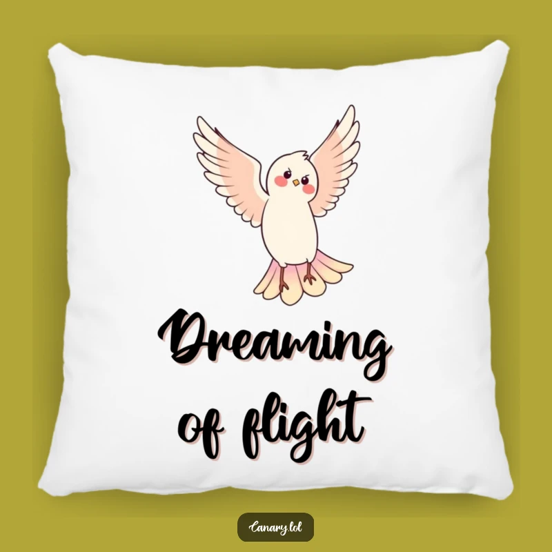Funny Pirouetting Bird Pillow: Cozy Dancer Aviary Accent, Ideal Funny Gift
