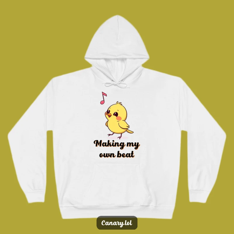 Funny Hoodie: Cozy Cadence - Your Ultimate Funny Gift for Warm Mischief & Music!
