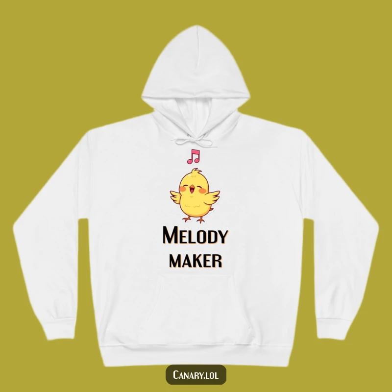 Funny Canary Singing Hoodie - Cozy Comfort for Loud & Proud Melodies