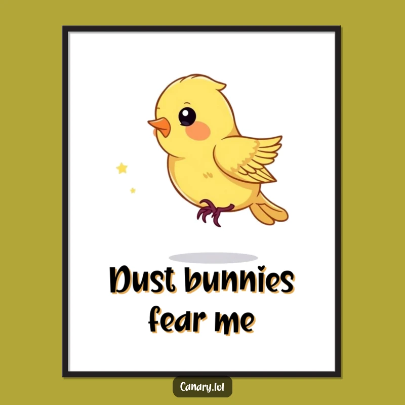 Free Printable Wall Art: Playful Canary Art for a Whimsical Space Downloadable