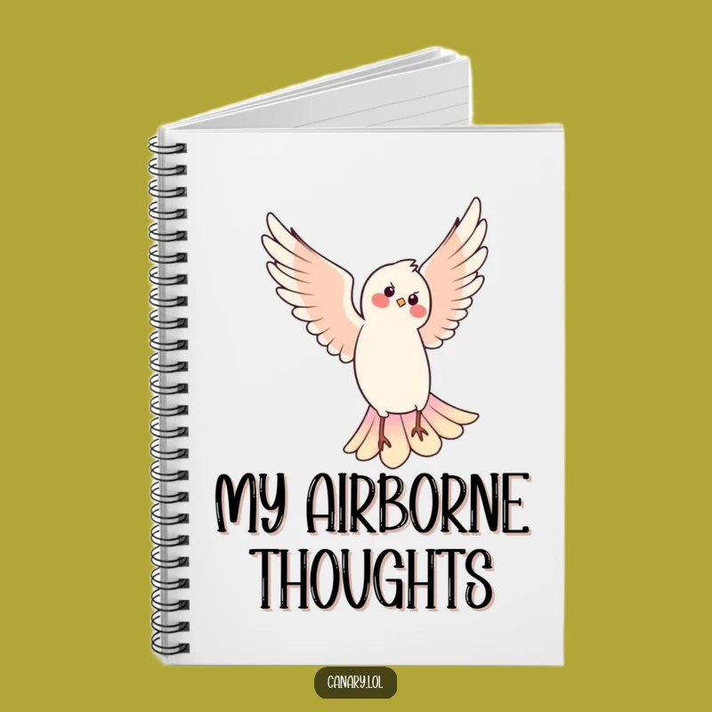 Funny Pirouetting Bird Notebook: Dancer Aviary Journal, Perfect for Funny Gift