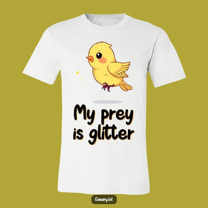 Funny Playful Canary T-Shirt - Funniest Funny Gift for Lighthearted Souls