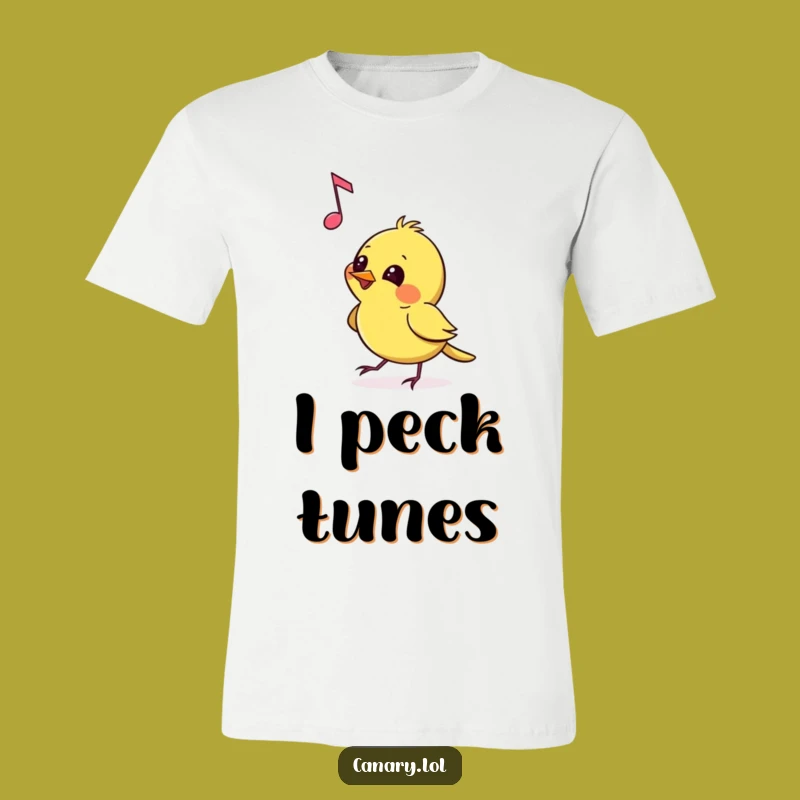 Funny T-Shirt: Canary's Cadence - The Ultimate Funny Gift for Playful Musicians!