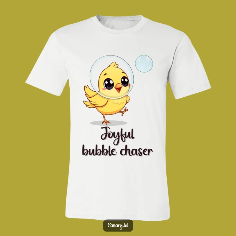 Funny Joyful Canary Bird T-Shirt - Whimsical Funny Gift for Bird Enthusiasts