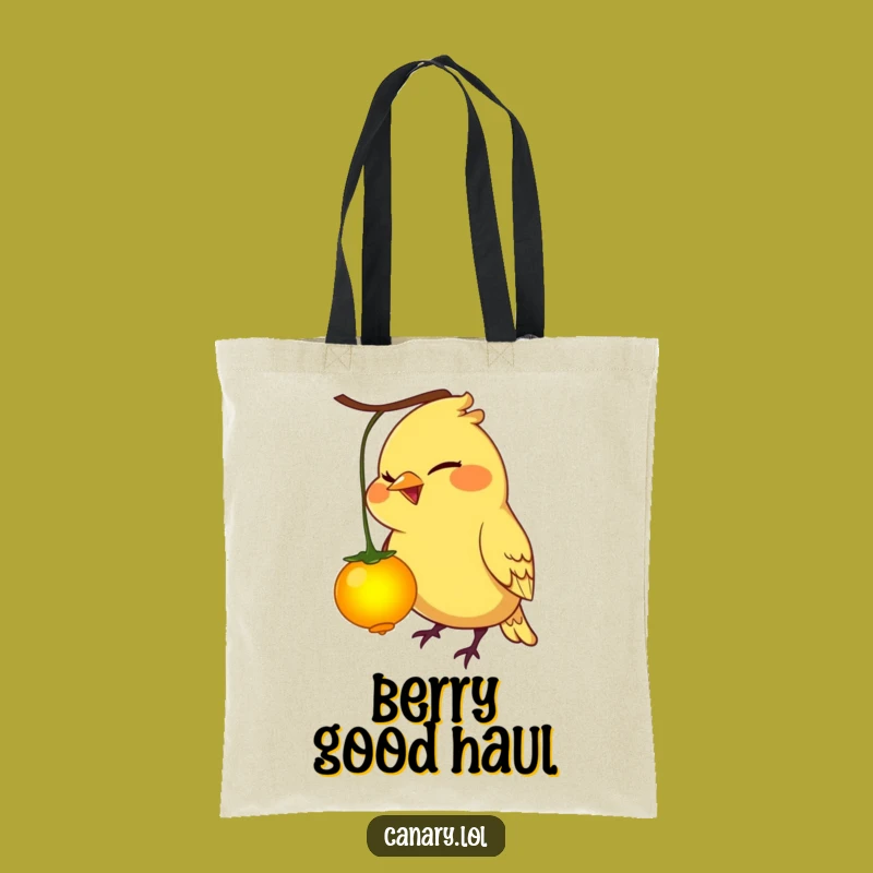 Funny Mischievous Canary Bird Tote Bag - Stylish Funny Gift Accessory